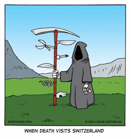 death in swiitzerland