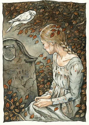 cinderella-at-her-mothers-grave