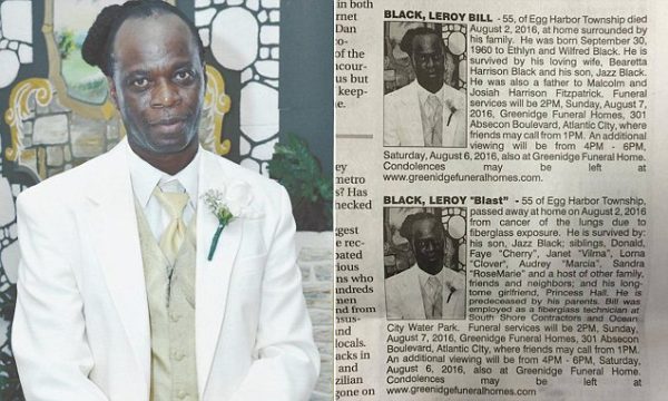 Leroy Blast Black was a loved man, that we can boldly affirm. We did not know Leroy blast Black, dubbed “Blast,” gone too soon at the tender age of 55, but obviously he was well surrounded during his illness.
