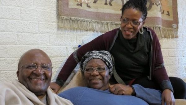 Desmond Tutu and his wife have four children and seven grandchildren together